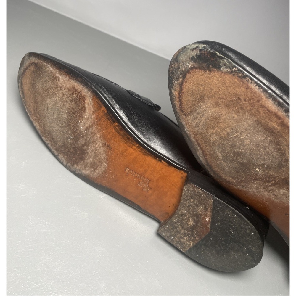 Allen Edmonds Women's Size 9.5 Black Leather Loafers - Picture 7 of 10